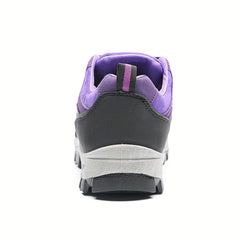Women's Colorblock Platform Sneakers Low Non-slip Hiking Trainers