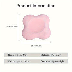 Soft Yoga Kneeling Pad Thickened Non-slip Fitness Mat Plank Support