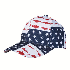 Pentagram Print Baseball Cap Lightweight Adjustable Dad Hats