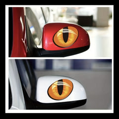 3D Reflective Cat Eye Car Sticker Motorcycle Notebook Door Window Sticker