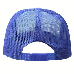 Mesh Breathable Sunshade Sports Trucker Cap Summer Sunscreen Mesh Hat