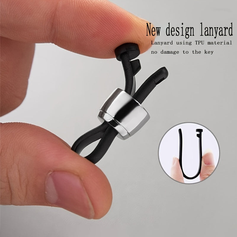 Rotatable Key Chain Car Remote Control Chain Waist Hanging Key Ring Lock Ring