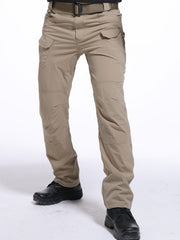 Men's Waterproof Cargo Pants With Pockets Tactical Outdoor