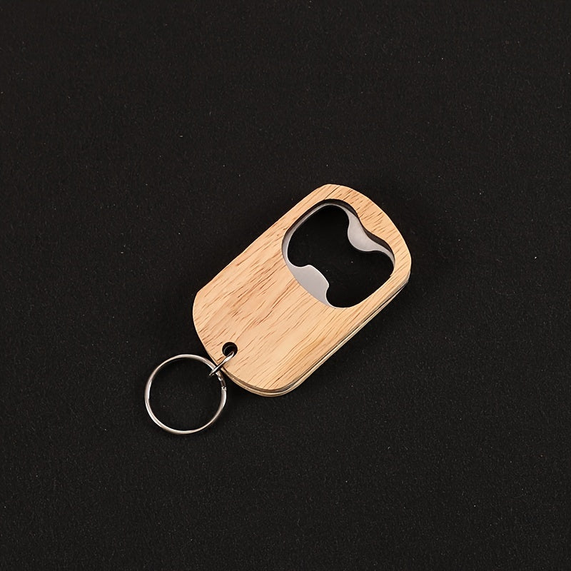 Wooden Handle Beer Bottle Opener
