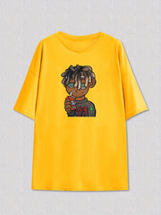 Men's Summer Outdoor Graphic T Shirt Breathable Stretchy
