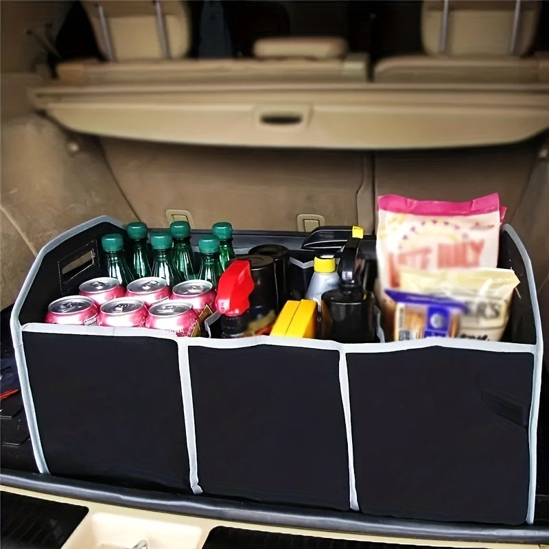 Collapsible Reusable Trunk Storage Bag for Car and Luggage Organization