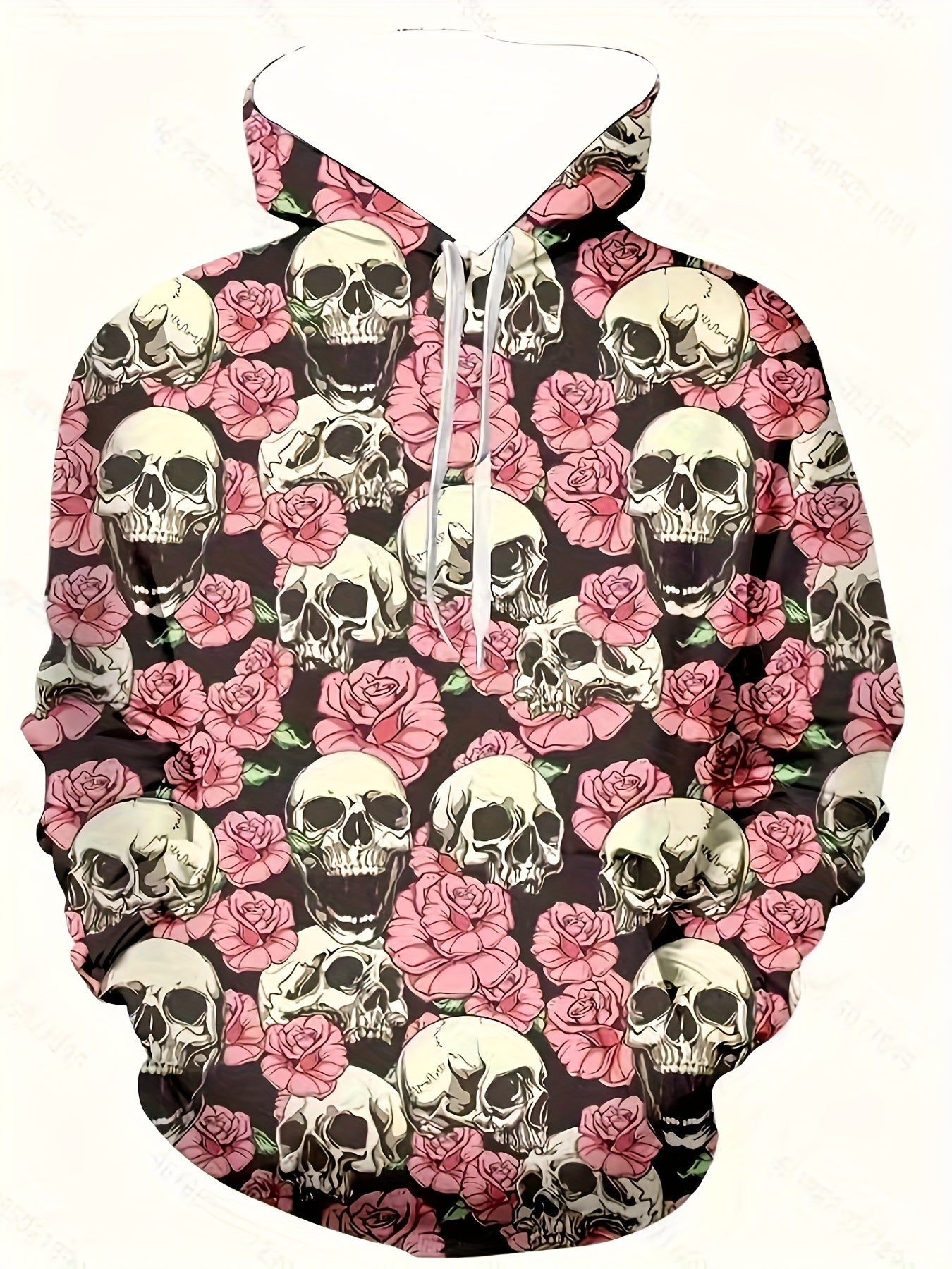 Y2K Joker Skull Hoodie for Men