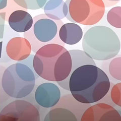 30pcs Boho Colorful Dots Wall Stickers Self-adhesive Home Decor
