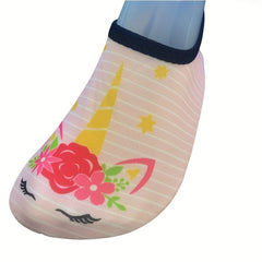 Kid's Water Socks - Non Slip Slip On Quick Dry Shoes