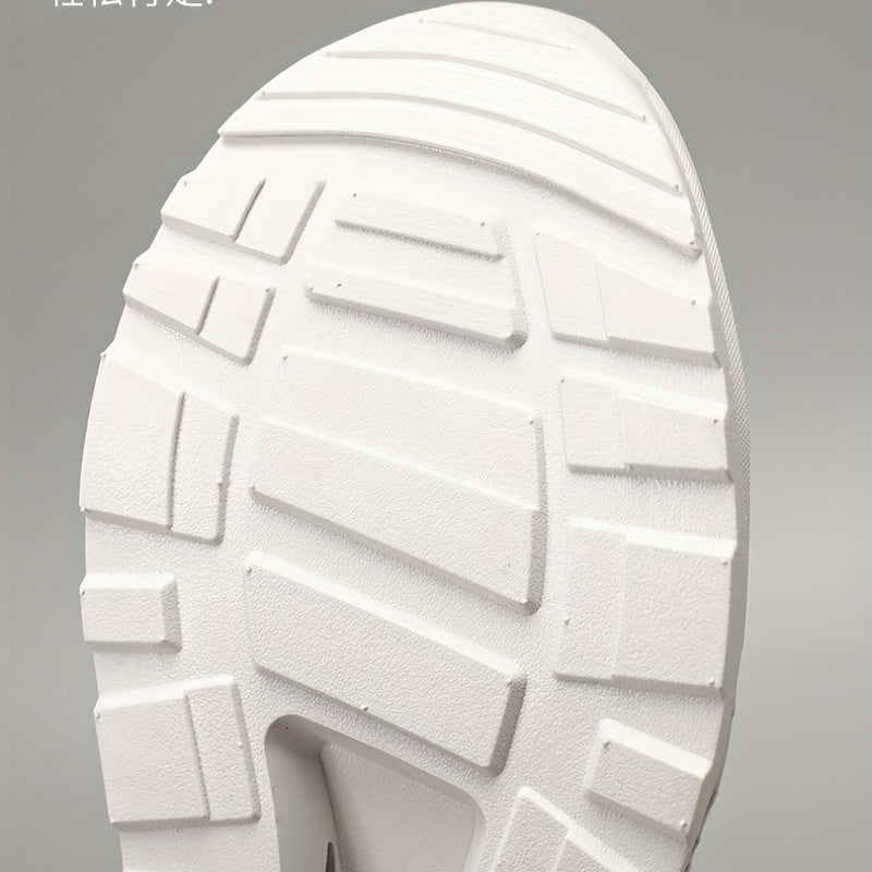 Men's Minimalist Faux Leather Sneakers Spring/Summer