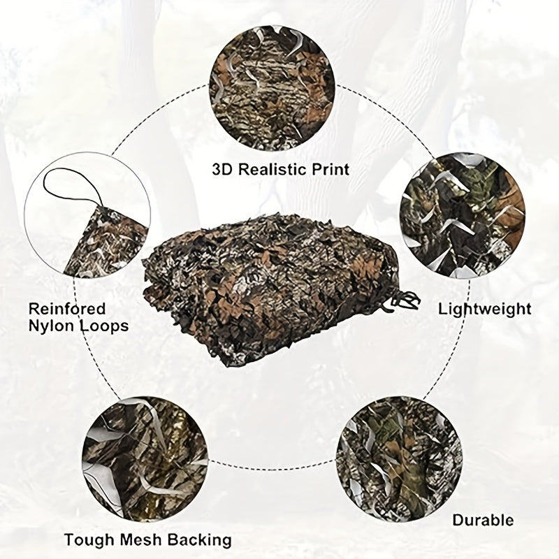 Camo Netting Camouflage Net Concealment Treestand Sunshade