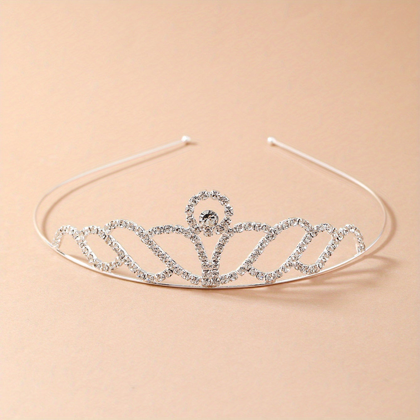 Crystal Headband Tiara Princess Crown Hair Accessories for Women