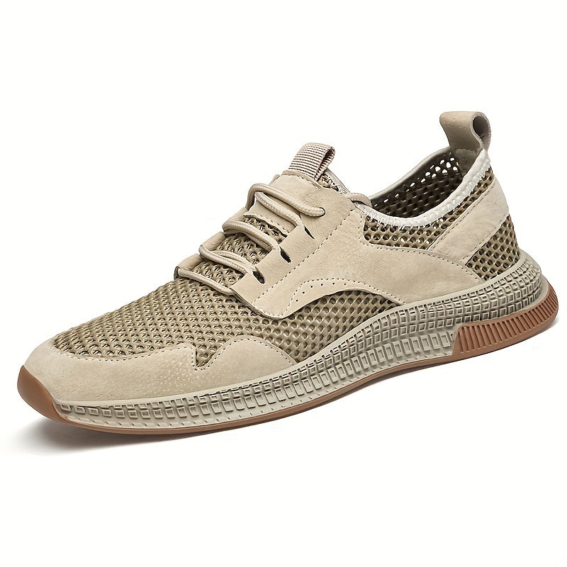 Men's Slip On Athletic Shoes with Shoelaces