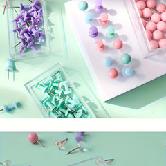 DIY Fixed Pins Painting Cork Board Thumbtacks Office Stationery