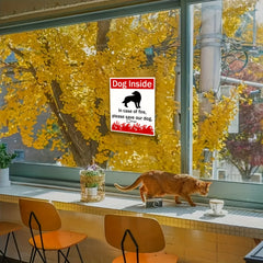 Pet Alarm Window Stickers Waterproof Home Decoration