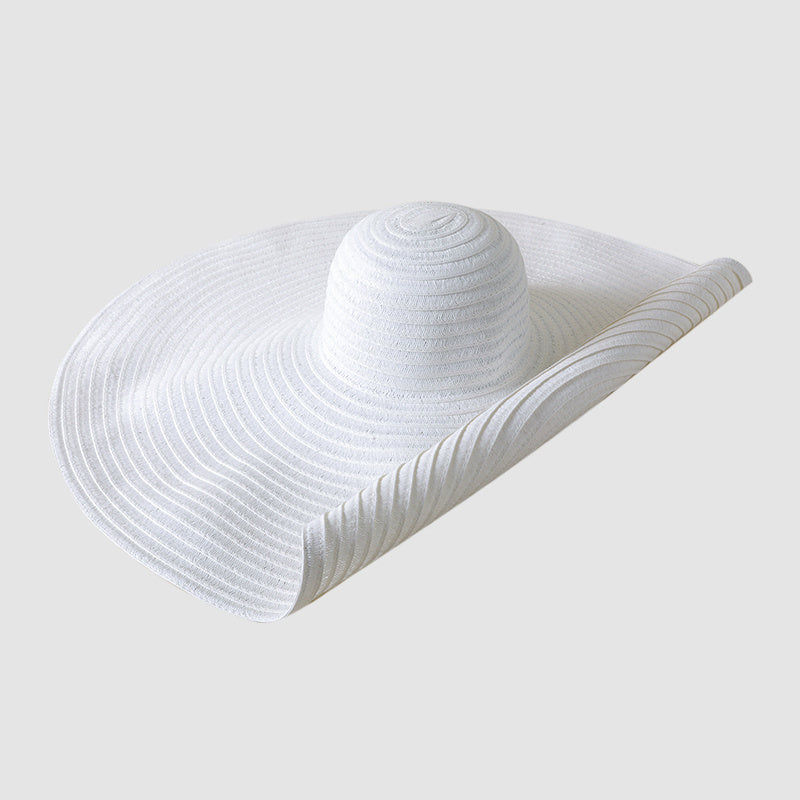 Oversized Brim Sun Hat Women Breathable Straw Hats Outdoor