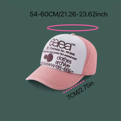 Embroidered Baseball Cap Casual Sun Hat Unisex Couple Dad Hats