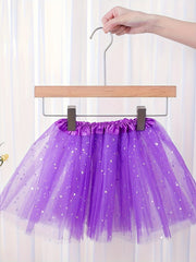 Sequin Tutu Skirt Girls Ballet Gymnastics Practice Girls 6 7y