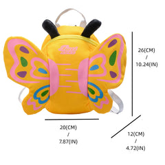 Butterfly Shape Baby Backpack with Anti-lost Rope for Kindergarten