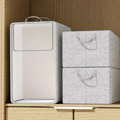 Non-Woven Storage Basket Durable Storage Box Large Capacity for Underwear Socks
