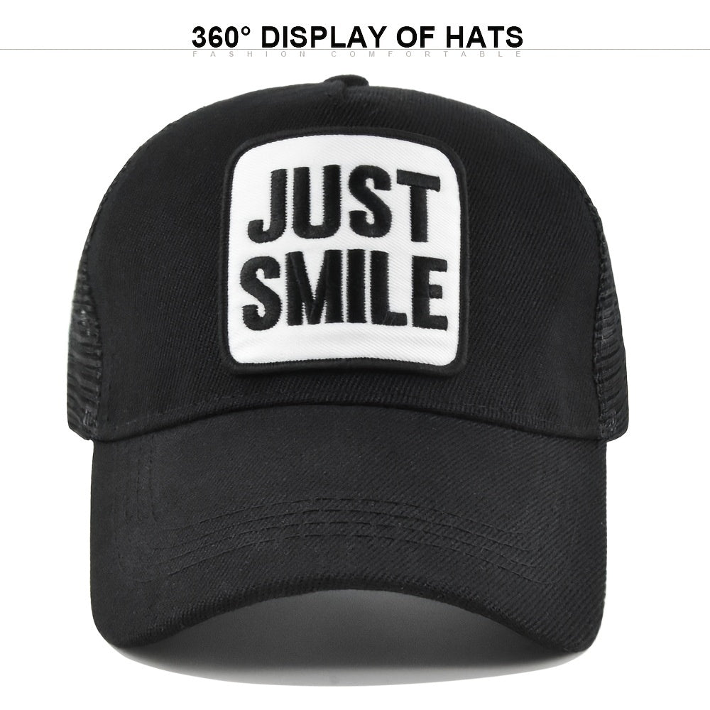 Unisex Embroidered Baseball Cap Adjustable Sun Protection