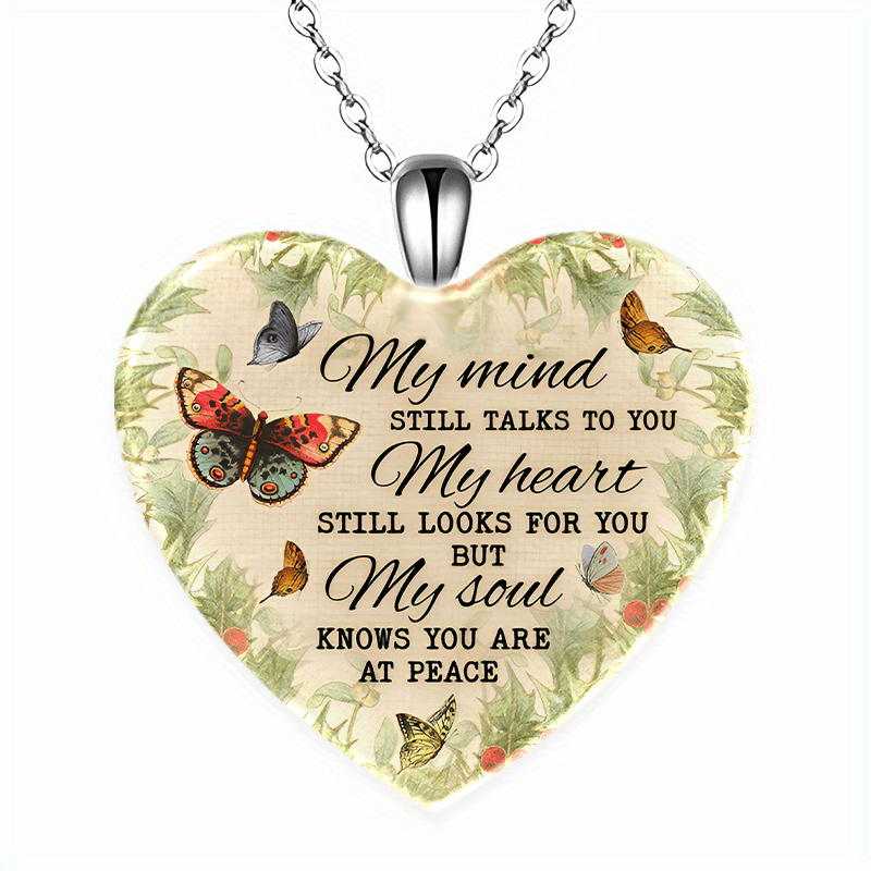 Romantic Love Heart Crystal Pendant Necklace Women's Jewelry