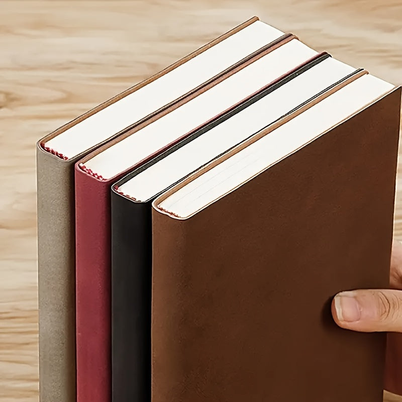 PU Waterproof Soft Leather B5 Notebook School Supplies 160 Pages