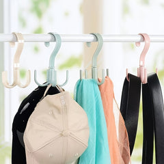 Rotating Tie and Belt Hanger Storage Rack