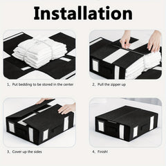 Bed Sheet Organizers And Storage - Linen Closet Organizer For Bedding