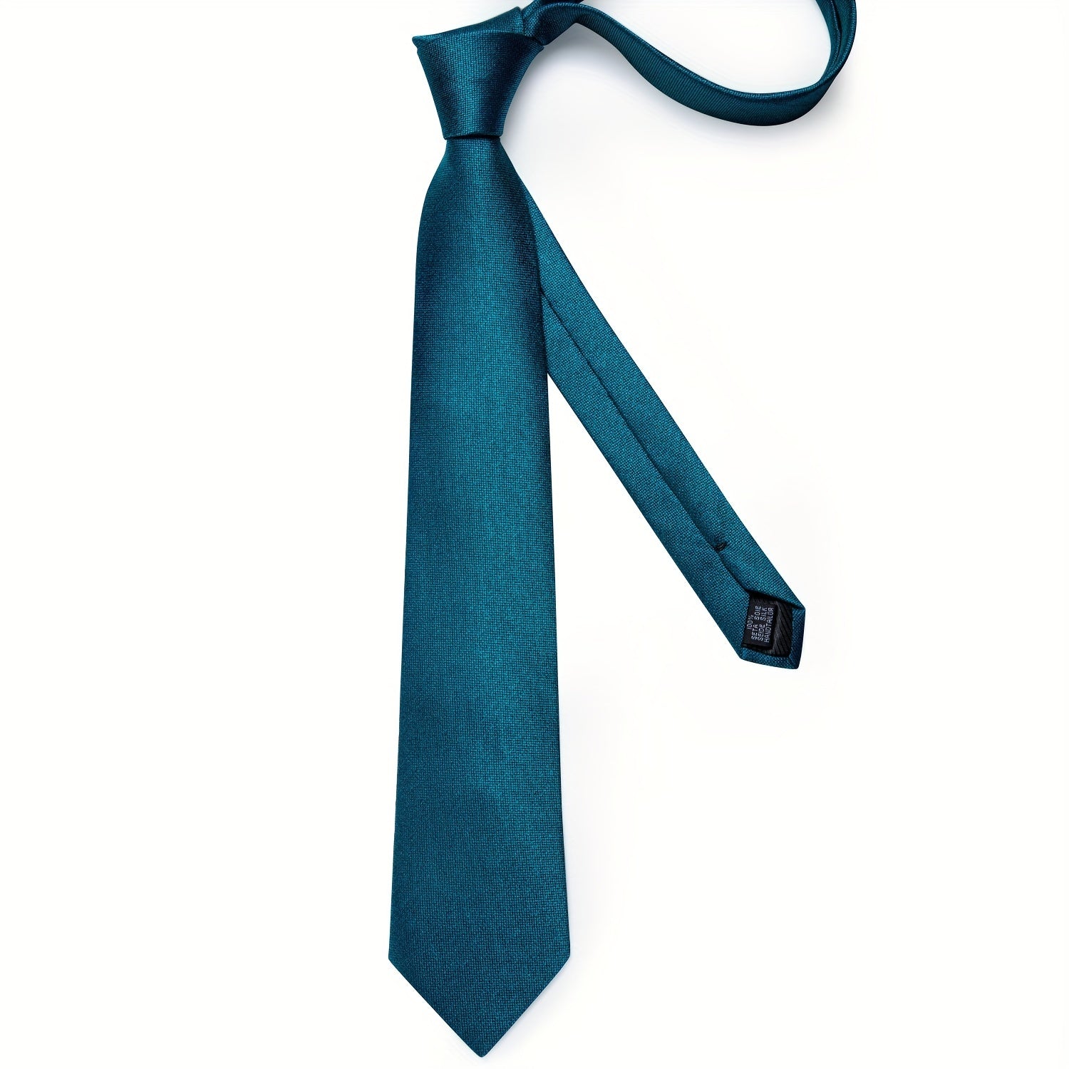 Men's Classic Plain Necktie Business Wedding Set