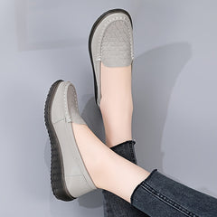 Women's Soft Sole Flat Loafers Non Slip Slip On Shoes