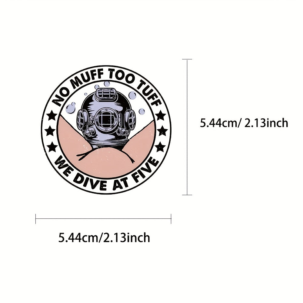 50pcs Diving Sign Waterproof Stickers for Phone Laptop Luggage Ipad Hand Bill