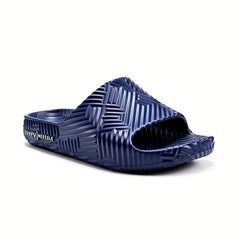 LUOFU Men's Non Slip Slides for Indoor & Outdoor Summer