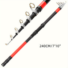 Telescopic Fishing Rod Stainless Steel for Saltwater
