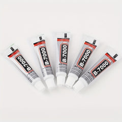 5pcs 3ml Clear Adhesive Glue for Crafts, Jewelry, Beads - Strong & Versatile