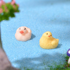 7pcs Mini Animal Series Micro Landscape Resin Ornaments