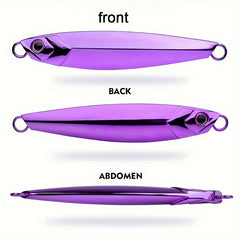 52g Metal Spoon Jig Fishing Lure for Freshwater & Saltwater Tackles