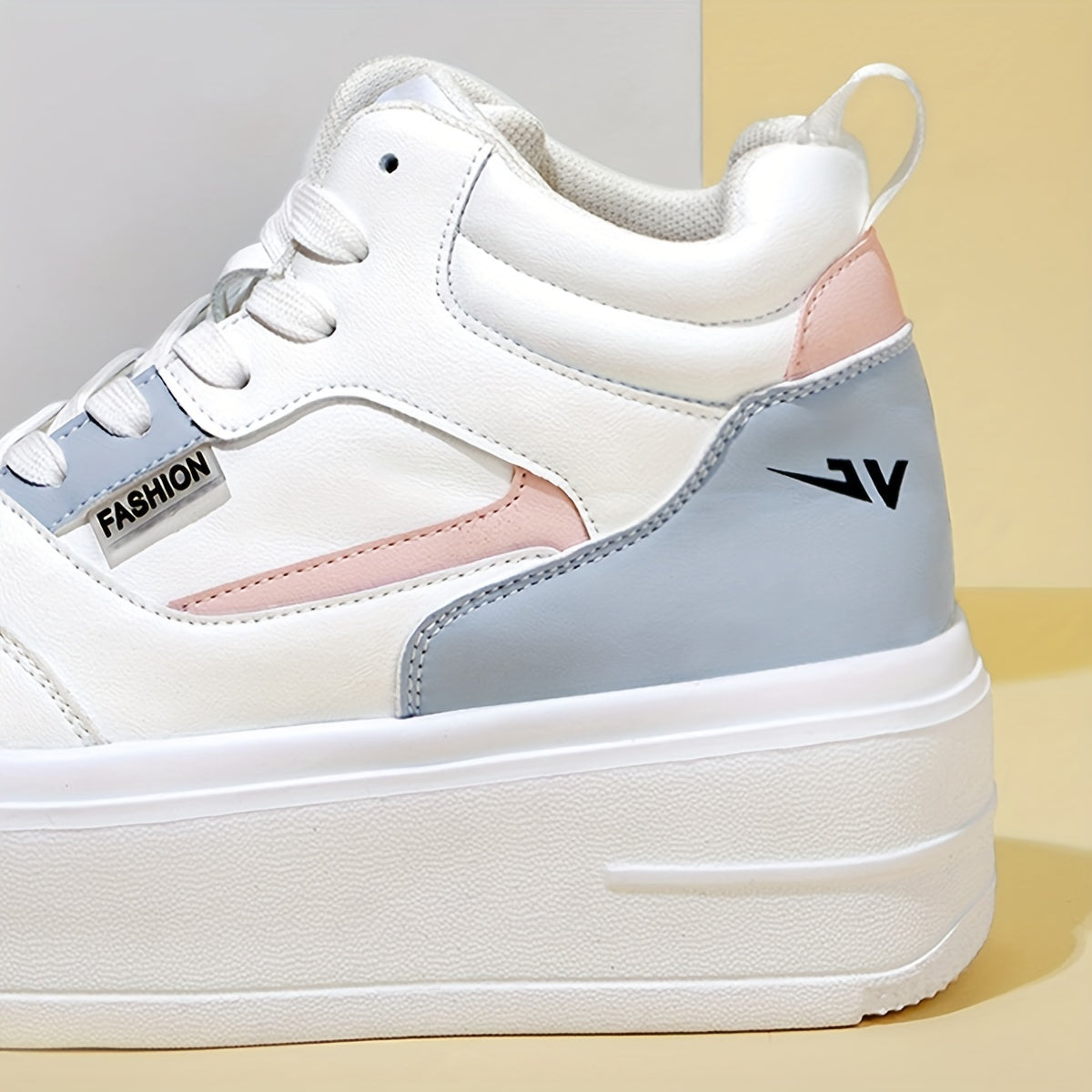 Women's Colorblock High Top Platform Sneakers