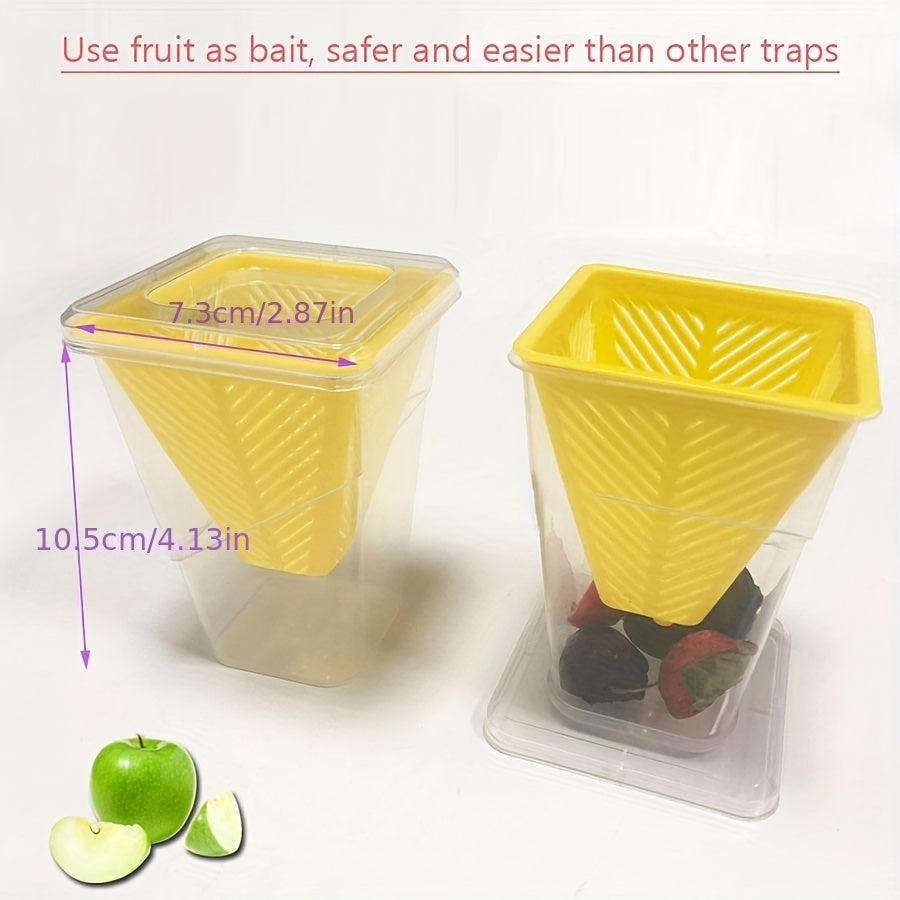 Indoor Fruit Fly Trap - Reusable Gnats Catcher