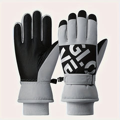 Unisex Skiing Gloves Keep Warm Winter Autumn Outdoor Cycling Waterproof
