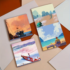 Chinese Style Memory Hometown Sticky Notes