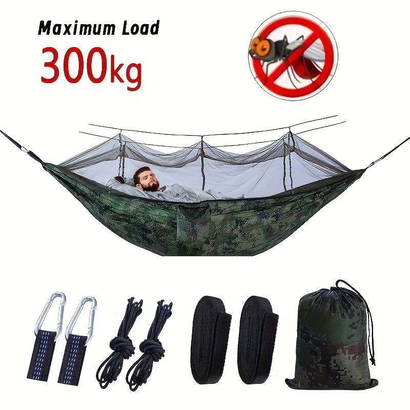 Portable Hammock with Mosquito Net for 2 People