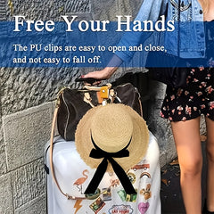 Mini Hat Clip Reusable Backpack Clip Travel Accessories