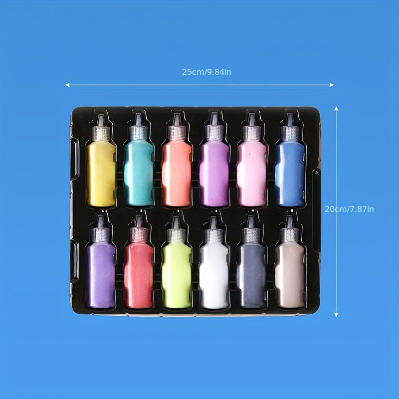 Sand Painting Toy DIY Handcraft Set Colorful Sand Painting Tool