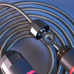 Steel Skipping Rope For Fat Burning & Weight Loss