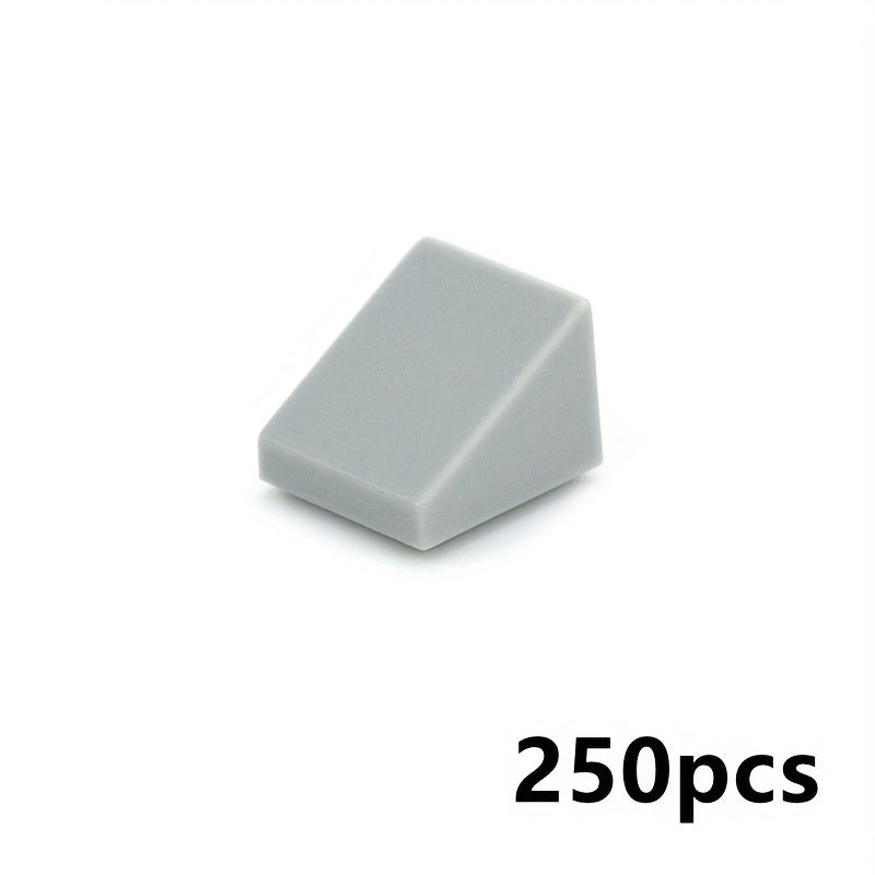 250pcs Bevel Bricks Smooth Surface Toy 54200 Compatible
