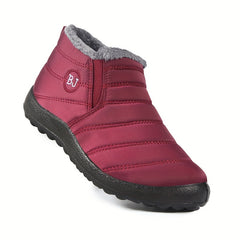 Women's Non-slip Snow Shoes Waterproof Winter Ankle Shoes