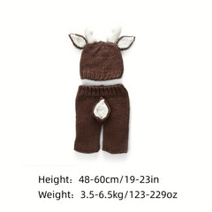 Christmas Deer Outfit for Baby 2pcs Hat & Pants