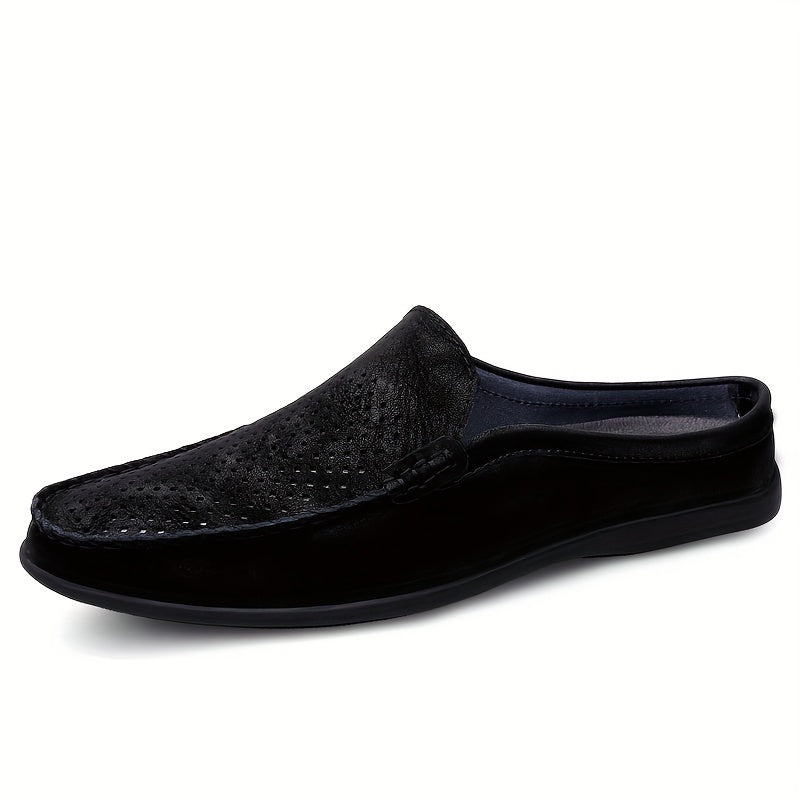 Men's Breathable No Tie Slip On Loafers Casual Outdoor Walking Shoes