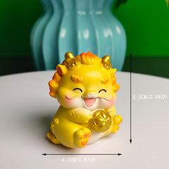 Dragon Treasure National Tide Hand Creative Desktop Decorations